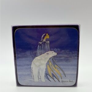 Oscardo Mother Winter Art Coaster